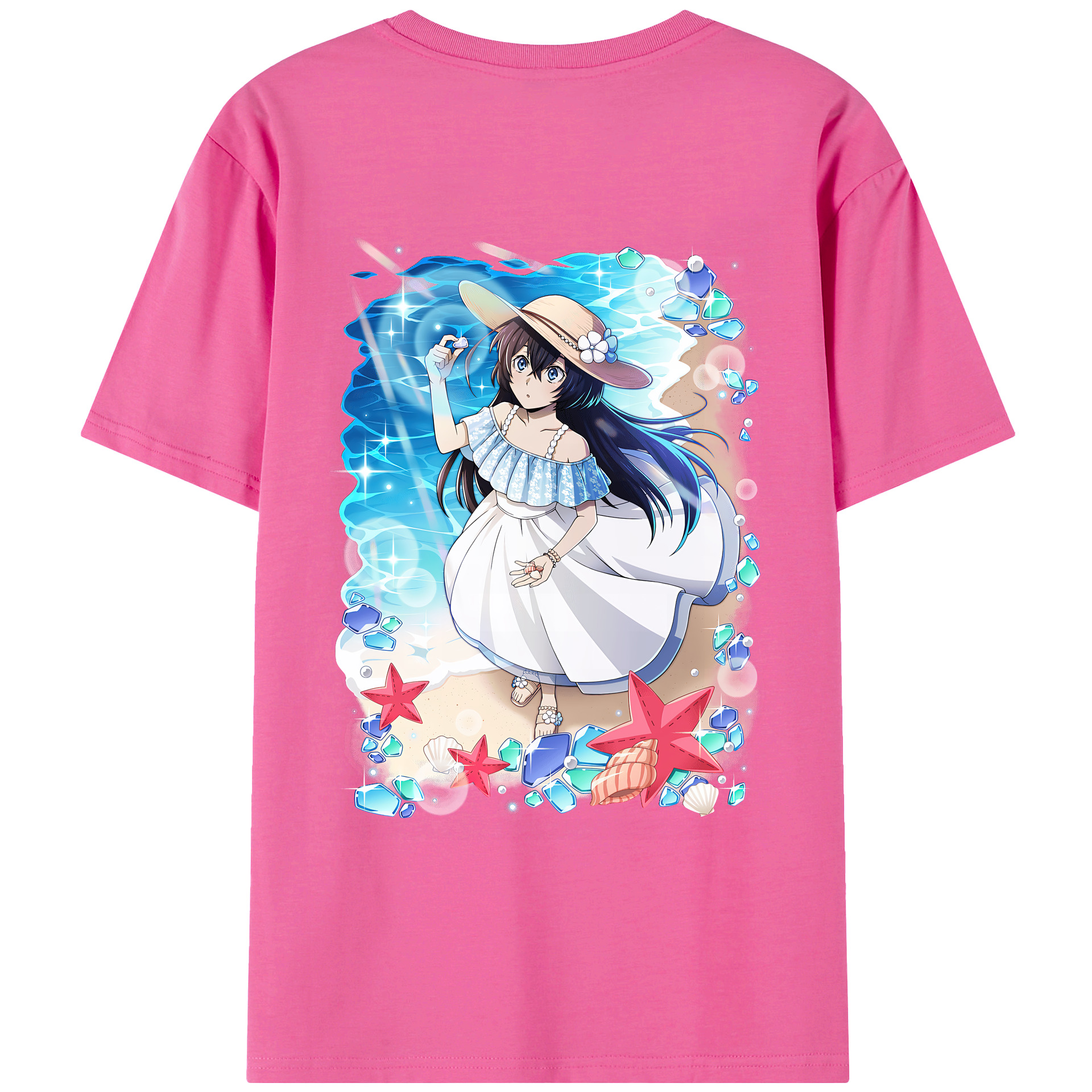 （画像用） 文豪ストレイドッグス Bungo Stray Dogs レディース半袖Tシャツ(バックプリント)
